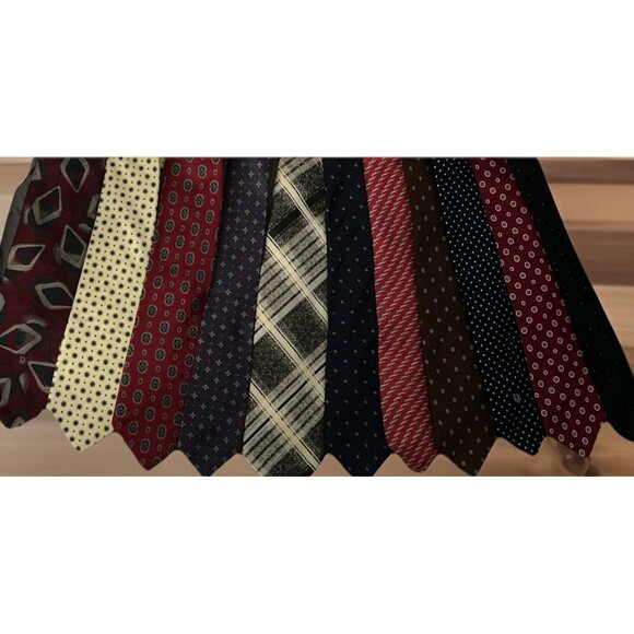 Christian Dior Tie Necktie Lot 11 Current Vtg Bundle USA Italian Silk *Bonus Tie - Picture 1 of 5
